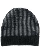 Salvatore Ferragamo Knitted Beanie - Grey