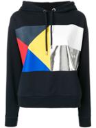 Tommy Hilfiger Flag Front Hoodie - Blue