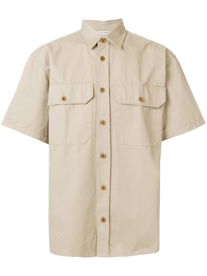 Gosha Rubchinskiy Short Sleeve Shirt - Nude & Neutrals