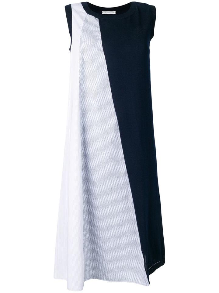 Stefano Mortari Curved Shift Dress - Blue