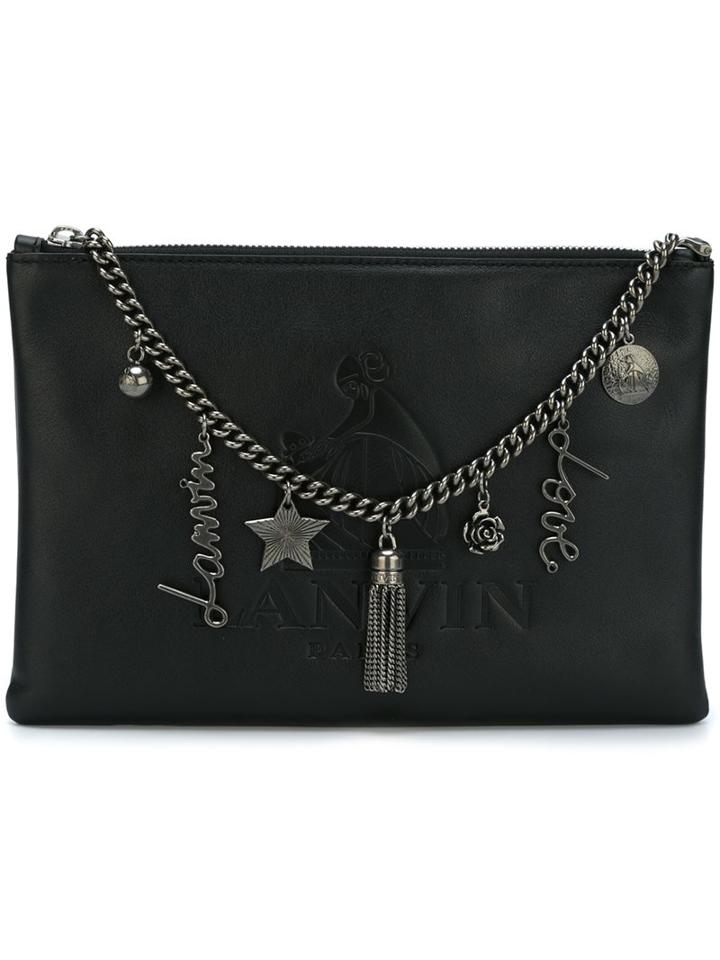 Lanvin 'nomad' Charm Trim Clutch
