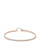 As29 18kt Rose Gold Mye Diamond Bangle