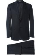 Giorgio Armani Two-piece Suit, Men's, Size: 54, Blue, Spandex/elastane/viscose/virgin Wool
