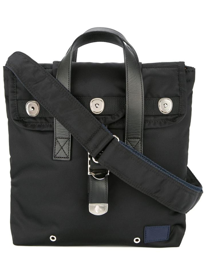 Sacai Top Handle Messenger Bag - Black