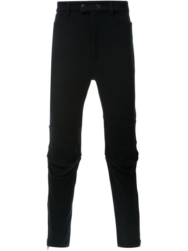 Ann Demeulemeester Maglione Trousers, Men's, Size: S, Black, Cotton