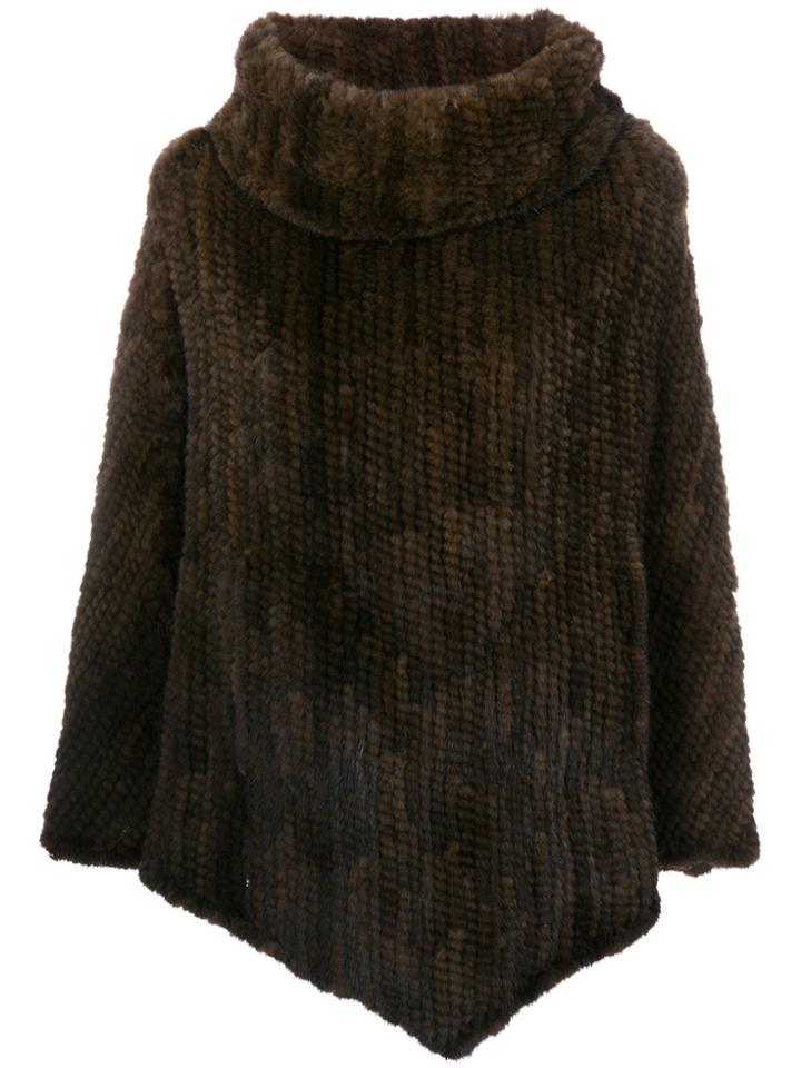 S.w.o.r.d 6.6.44 Roll Neck Jacket - Brown
