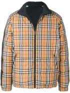 Burberry House Check Puffer Jacket - Nude & Neutrals