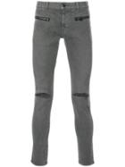 Undercover Distressed Skinny Trousers - Grey
