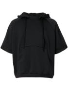Ktz Detachable Hoodie Sweatshirt - Black