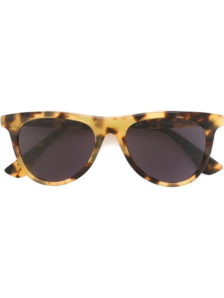 Retrosuperfuture 'man Sol Leone' Sunglasses, Adult Unisex, Brown, Acetate