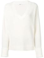 Filippa-k V-neck Jumper - White
