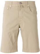 Jacob Cohen Chino Shorts, Men's, Size: 32, Nude/neutrals, Cotton/spandex/elastane