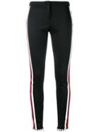 Gucci - Web-trimmed Trousers - Women - Cotton/polyester - Xs, Women's, Black, Cotton/polyester