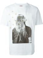 Palm Angels Girl Photo Print T-shirt, Size: Large, White, Cotton