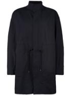 Ahirain Oversized Coat, Men's, Size: Large, Black, Polyester
