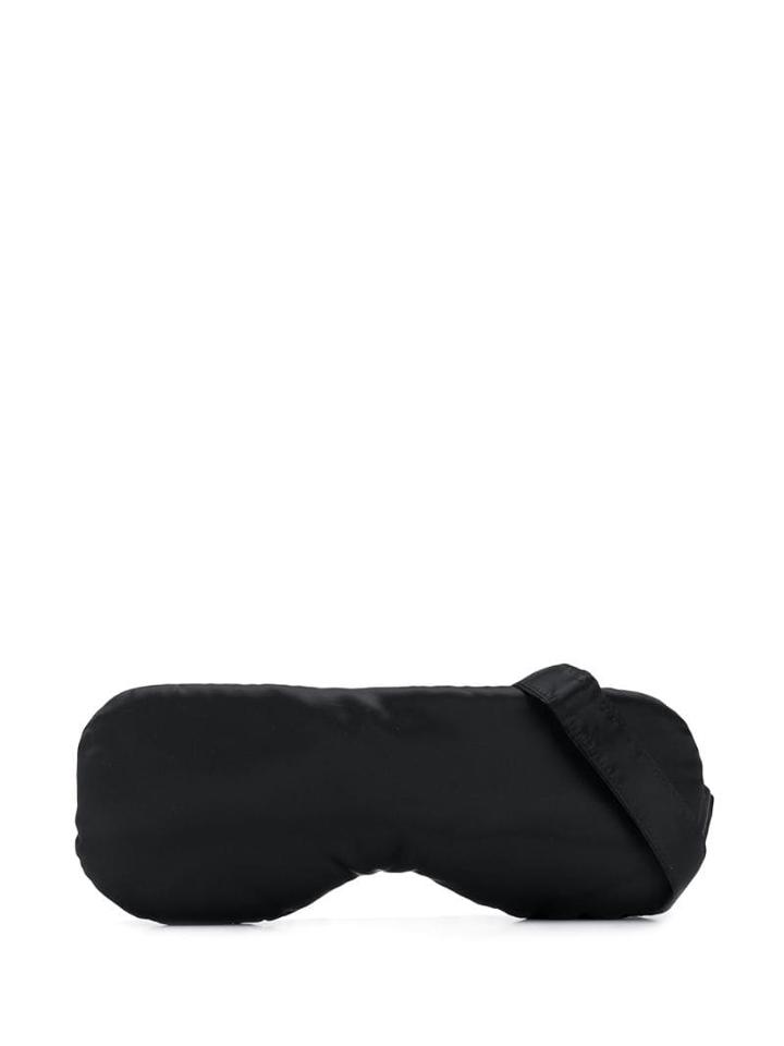 Mm6 Maison Margiela Eye Mask Belt Bag - Black