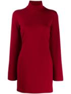 Sara Battaglia Flared Sleeve Shift Dress