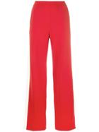 Unravel Project Side-stripe Track Trousers - Red