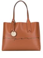 Emporio Armani Top-handle Shopper Tote - Brown