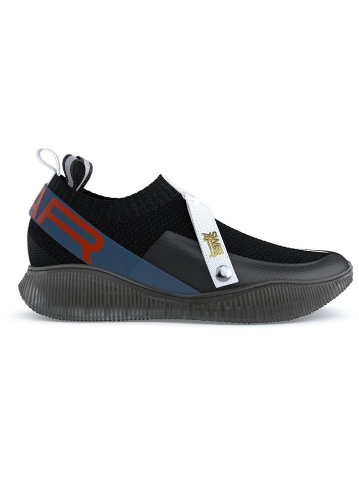 Swear Crosby Sneakers - Black/white/blue