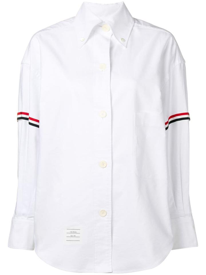 Thom Browne Supersized University Shirt - White