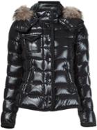 Moncler 'armoise' Padded Jacket, Women's, Size: 4, Black, Goose Down/polyamide