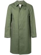 Mackintosh Green Bonded Cotton 3/4 Coat Gr-001