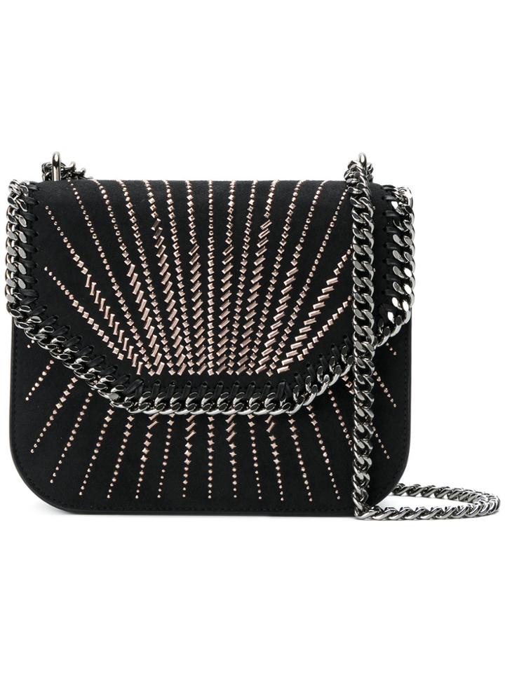 Stella Mccartney Crystal-embellished Falabella Box Shoulder Bag -