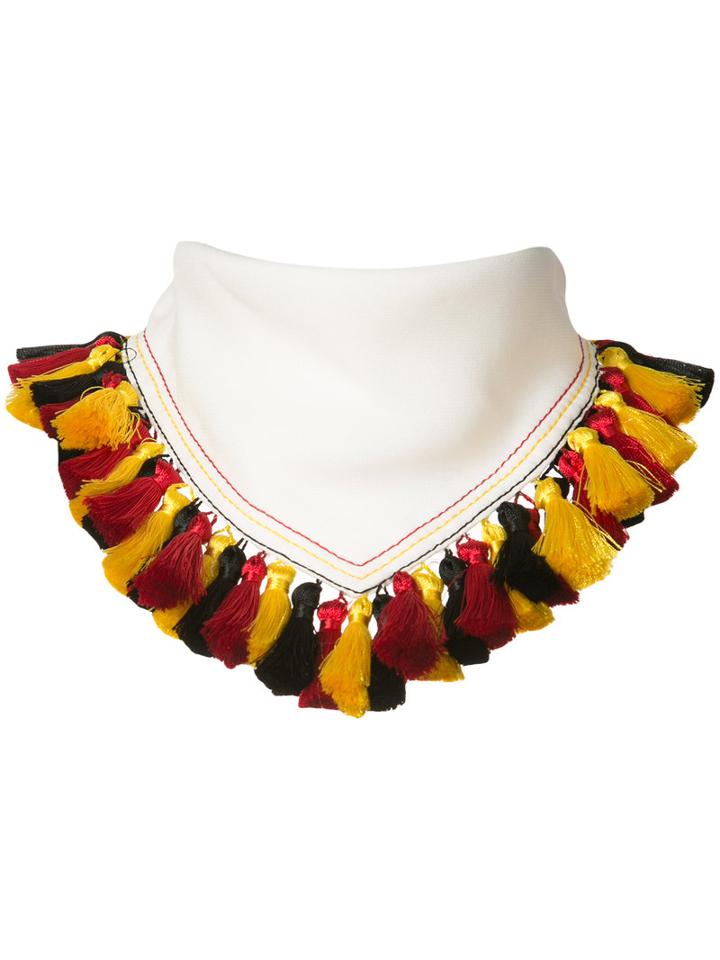 Derek Lam - Choker Scarf - Women - Silk - One Size, White, Silk