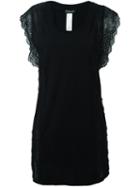 Twin-set Lace Short Sleeves Blouse