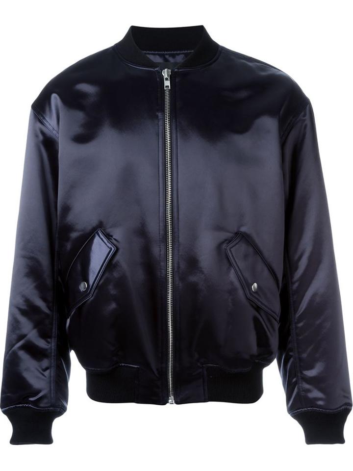 Alexander Wang Satin Bomber Jacket