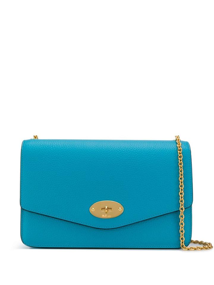 Mulberry Darley Shoulder Bag - Blue