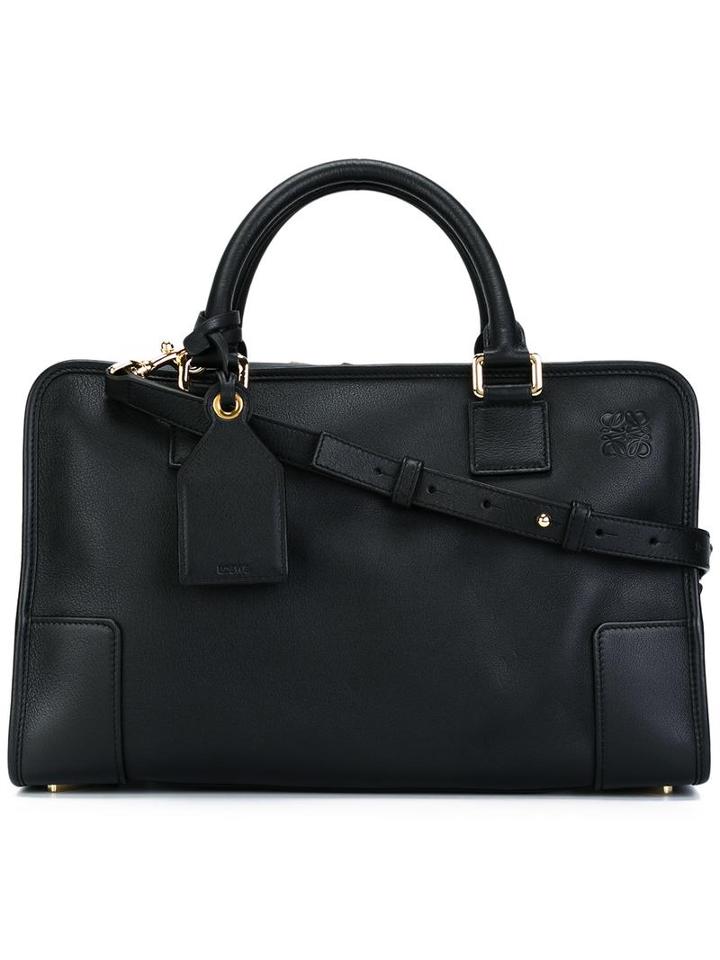 Loewe Top Zip Tote, Women's, Black