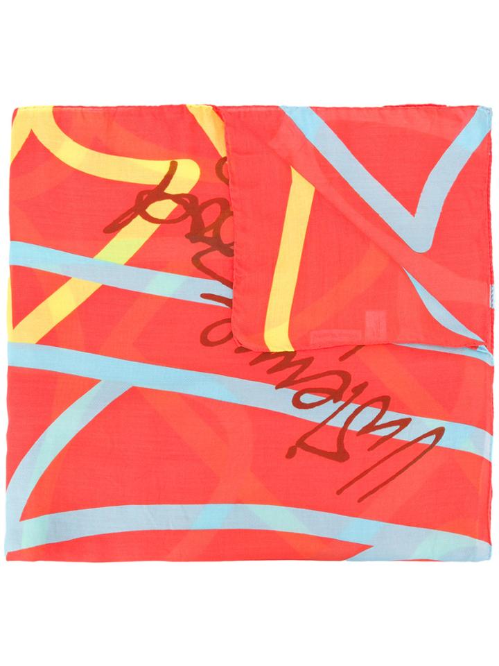 Vivienne Westwood Printed Scarf - Multicolour