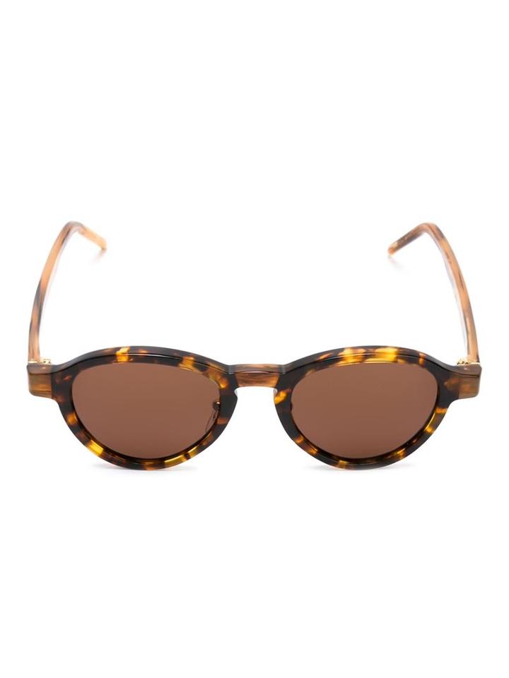 Retrosuperfuture 'versilia Levante' Sunglasses, Adult Unisex, Brown, Acetate