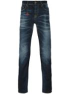 7 For All Mankind 'chat The Slim' Jeans, Men's, Size: 33, Blue, Cotton/spandex/elastane