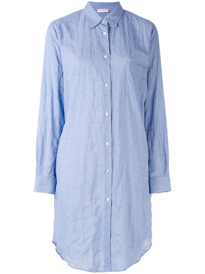 Wunderkind - Oversized Shirt - Women - Cotton/polyurethane - 36, Blue, Cotton/polyurethane