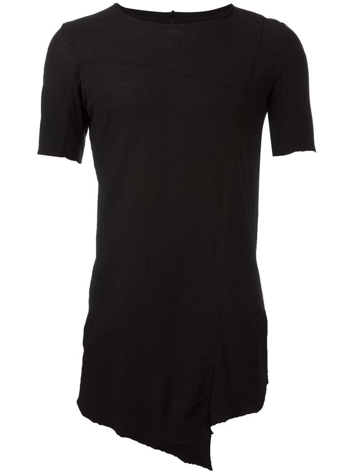 Masnada Long T-shirt, Men's, Size: Medium, Black, Cotton