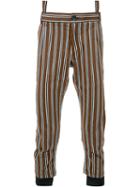 Haider Ackermann 'neffet' Trousers, Men's, Size: Large, Brown, Cotton/spandex/elastane/viscose