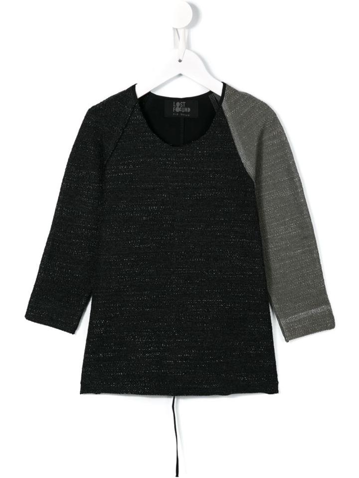 Lost And Found Kids Slub Sweatshirt, Boy's, Size: 8 Yrs, Black