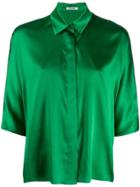 Styland Buttoned-up Blouse - Green