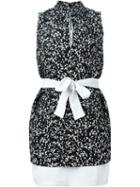 Gianluca Capannolo Layered Belted Dress