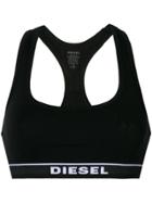 Diesel Ufsb-miley Sports Bra - Black