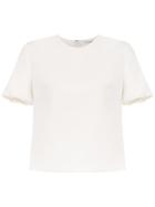 Nk Collection Zipped Top - White