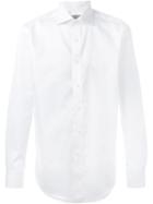 Canali 'cutaway Collar Shirt', Men's, Size: 44, White, Cotton