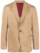Brunello Cucinelli Tailored Blazer Jacket - Neutrals
