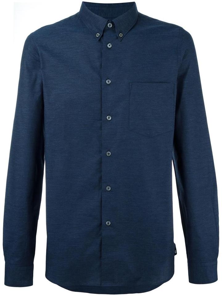 Ps By Paul Smith Plain Shirt, Men's, Size: Large, Blue, Cotton