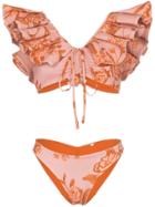 Johanna Ortiz Flower Gathering Bikini Set - Pink