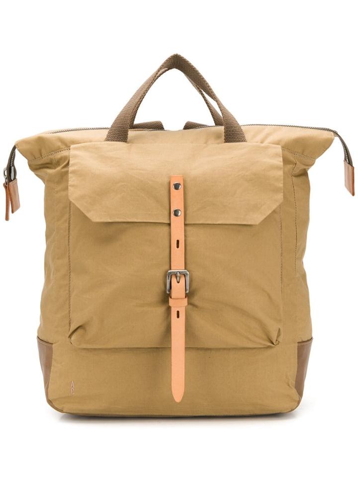 Ally Capellino Buckled Backpack - Neutrals