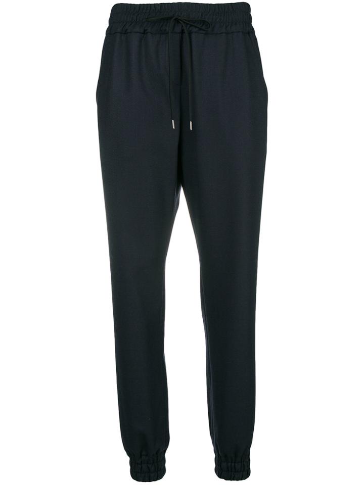 Odeeh Elasticated Track Pants - Blue